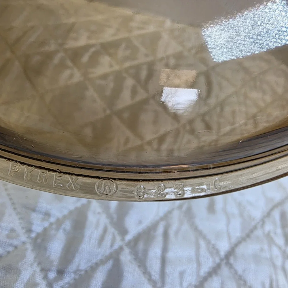 Pyrex fireside glass